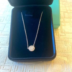 Diamond By The Yard Tiffany Necklace 